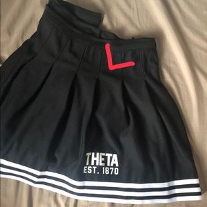 Theta cheer skirt